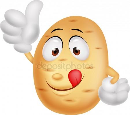 Depositphotos 27381701 potato cartoon thumb up
